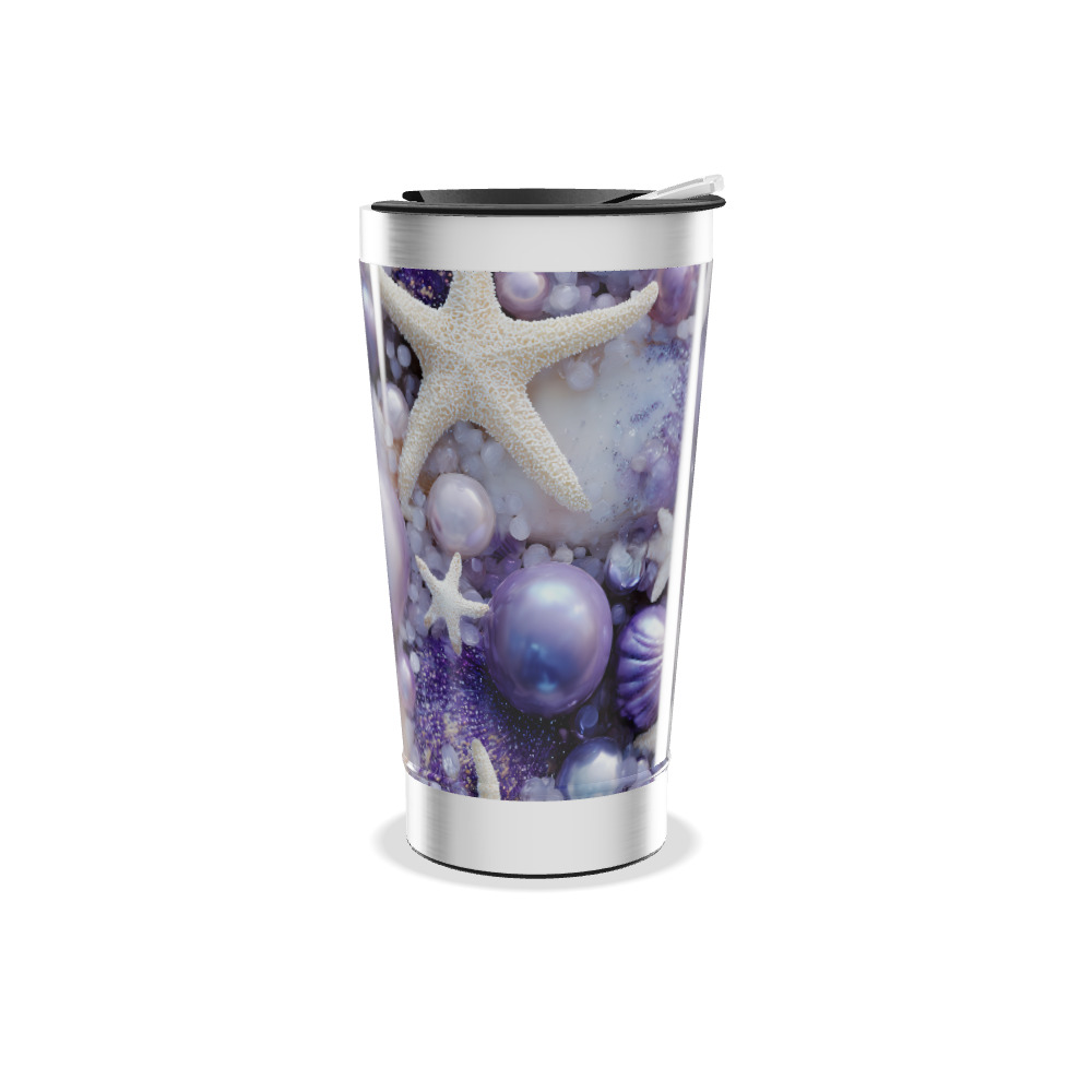 Copo Térmico - Fundo do Mar Roxo