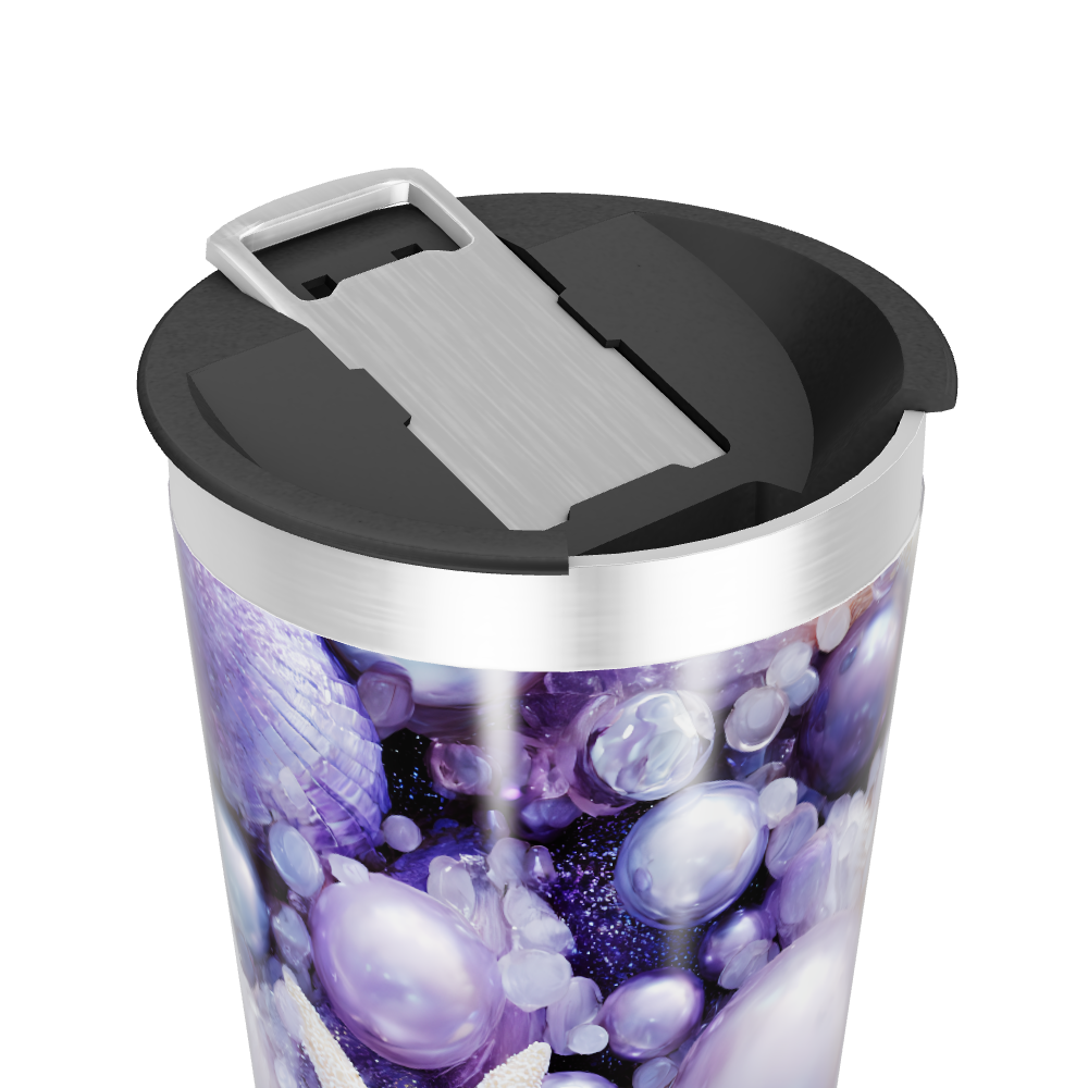 Copo Térmico - Fundo do Mar Roxo