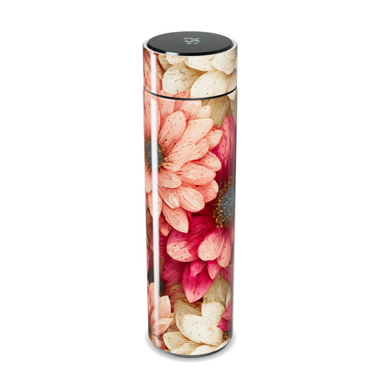 Garrafa Térmica Touch - Floral Digital Inox