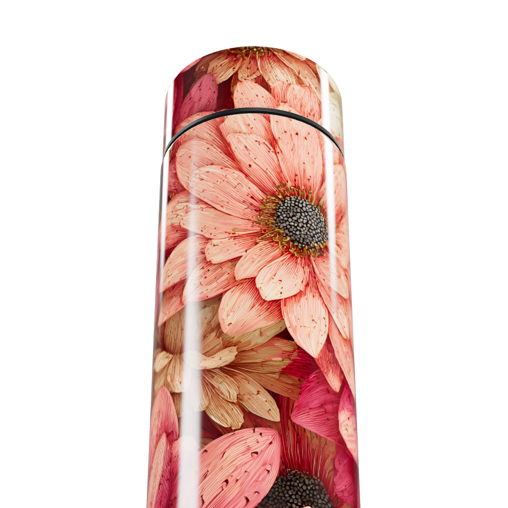 Garrafa Térmica Touch - Floral Digital Inox