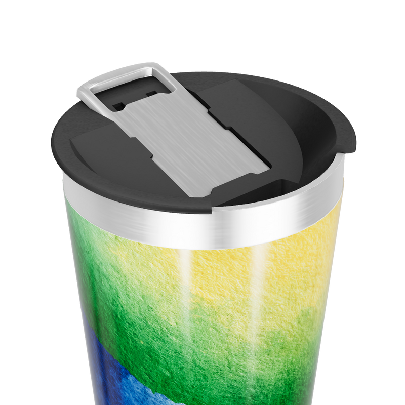 Copo Térmico - Estampa Aquarela Colorida