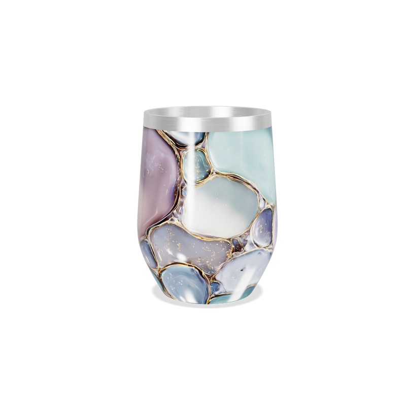 Copo Térmico Slim - Cores Abstratas