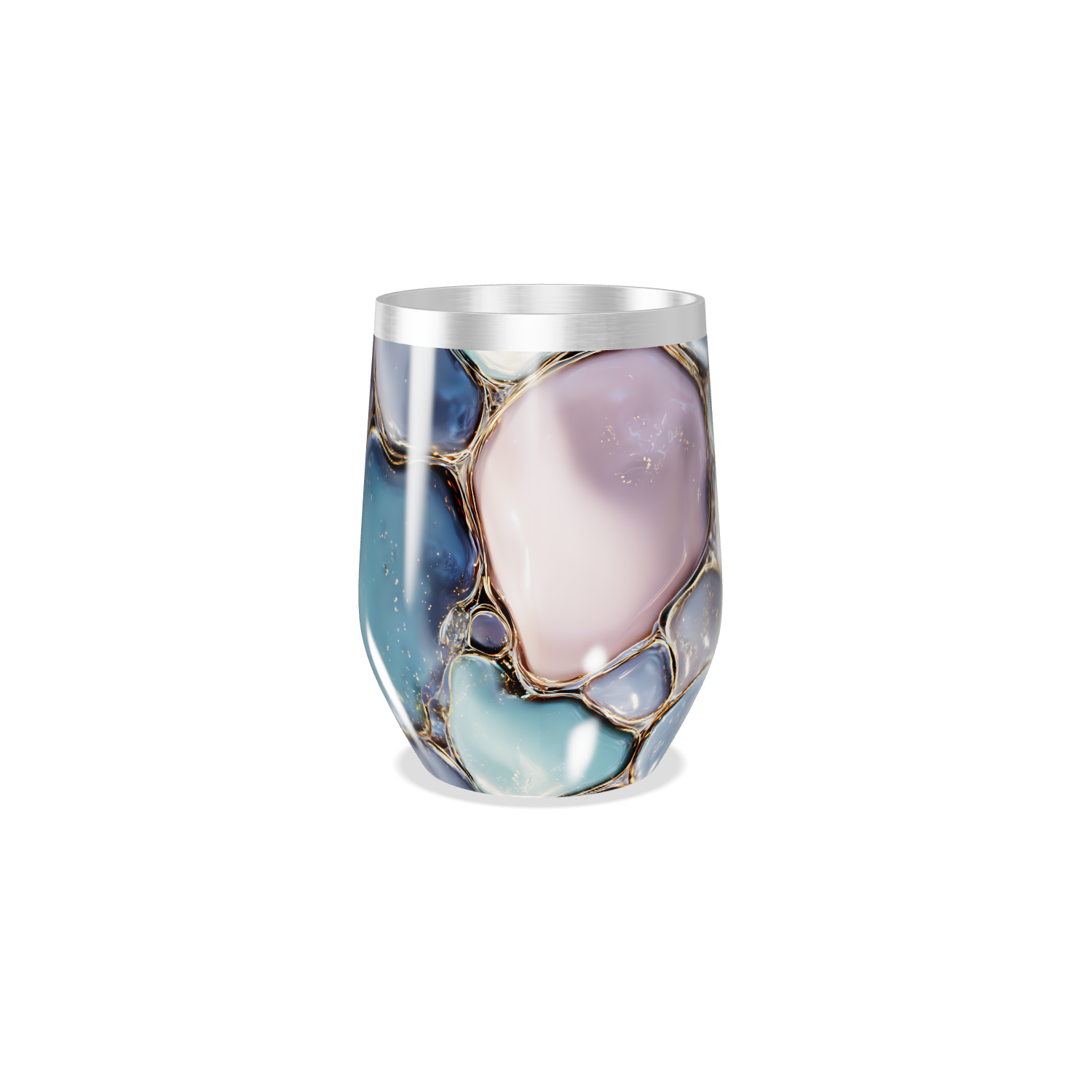 Copo Térmico Slim - Cores Abstratas