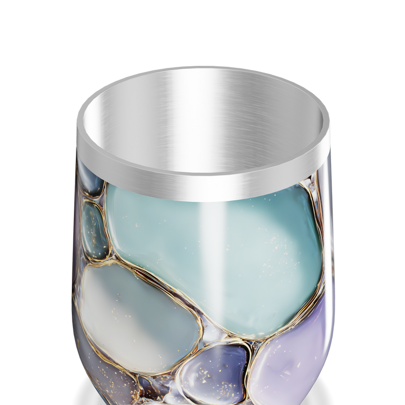 Copo Térmico Slim - Cores Abstratas