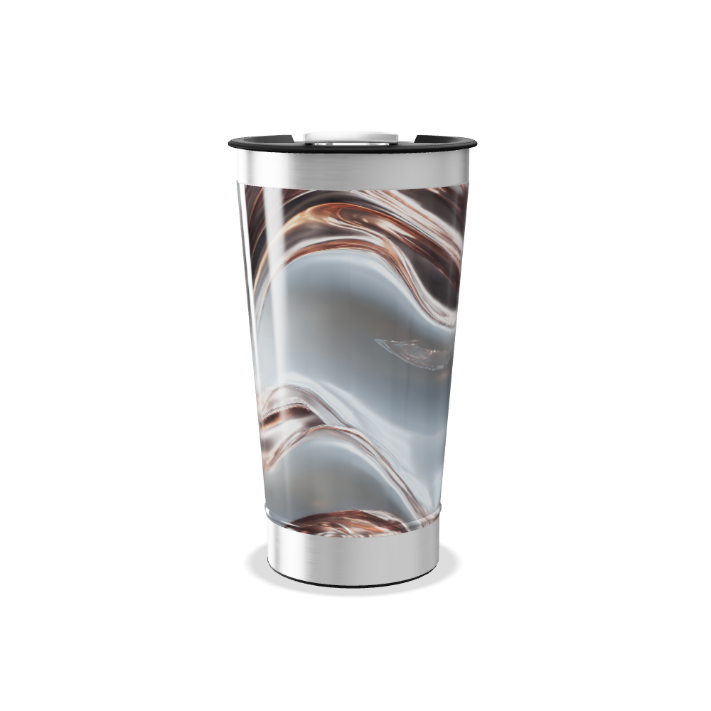 Copo Térmico - Design Marmorizado