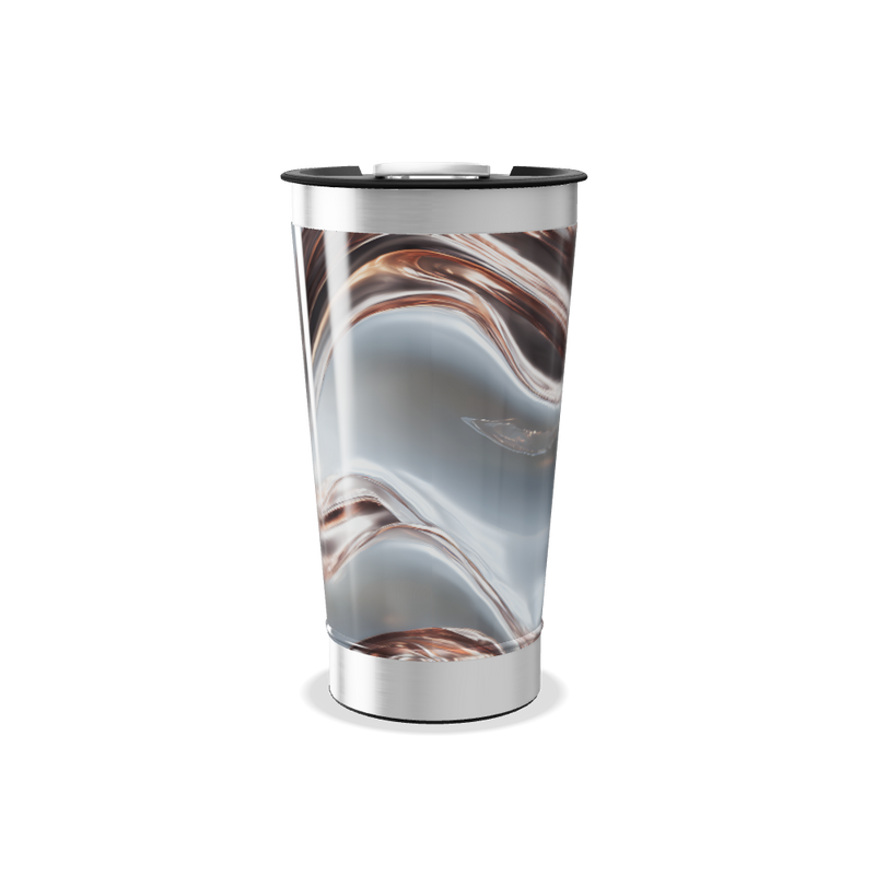 Copo Térmico - Design Marmorizado