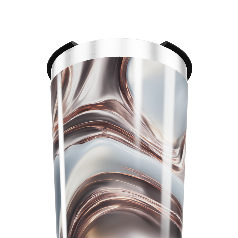 Copo Térmico - Design Marmorizado