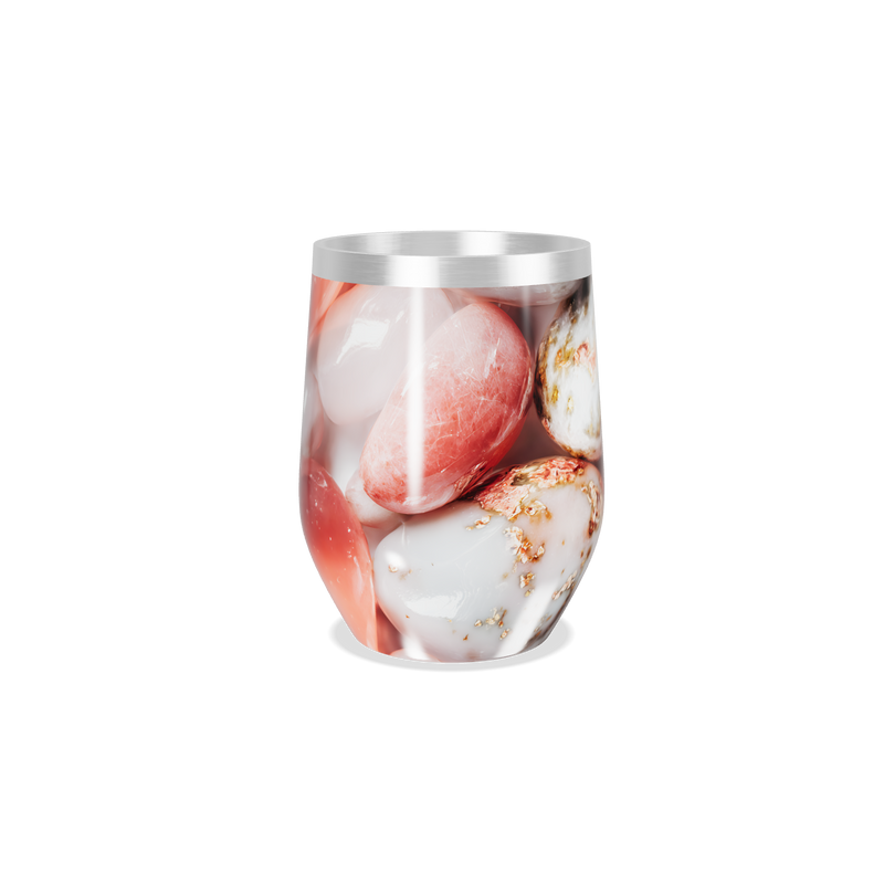 Copo Térmico Slim - Transparente com Gelo