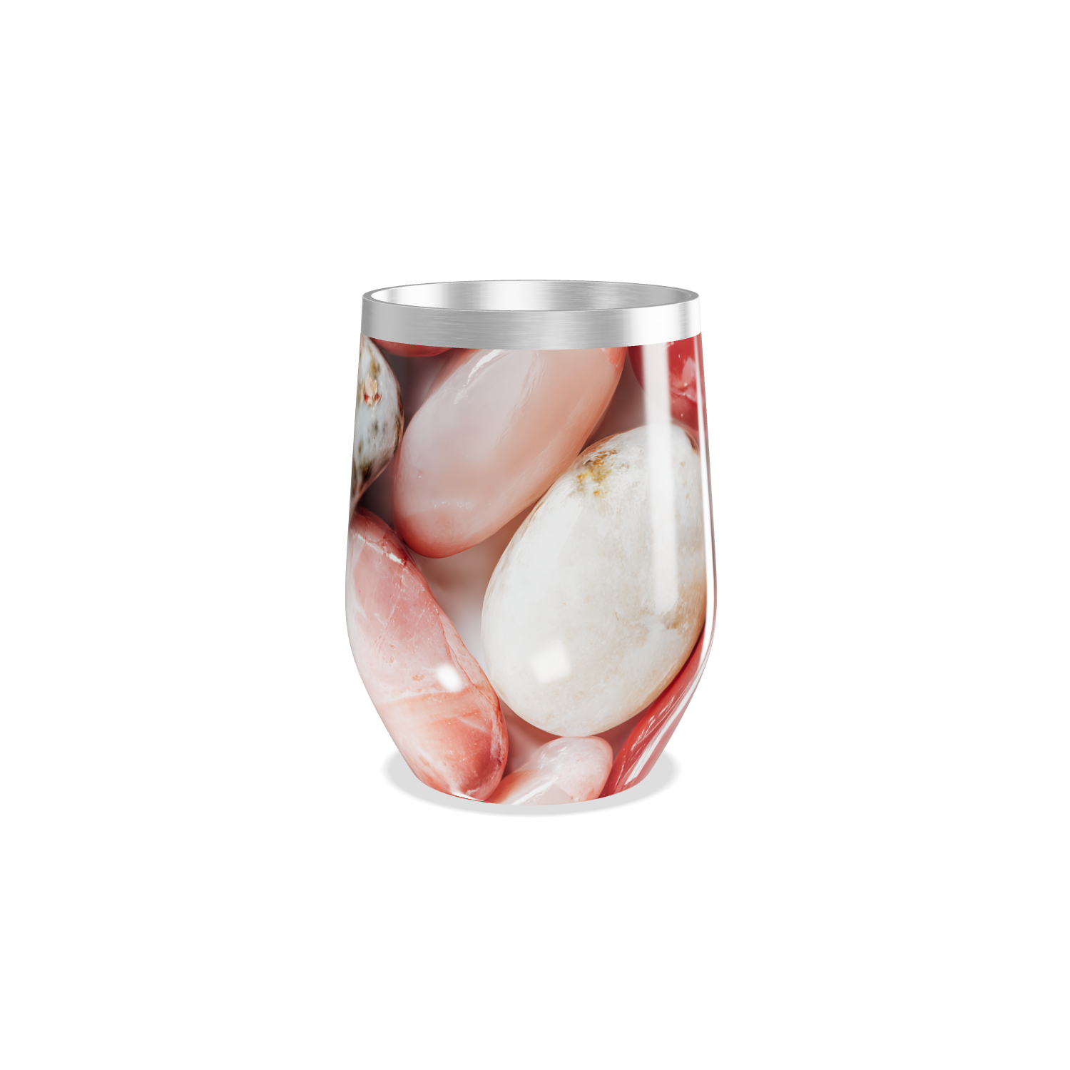 Copo Térmico Slim - Transparente com Gelo