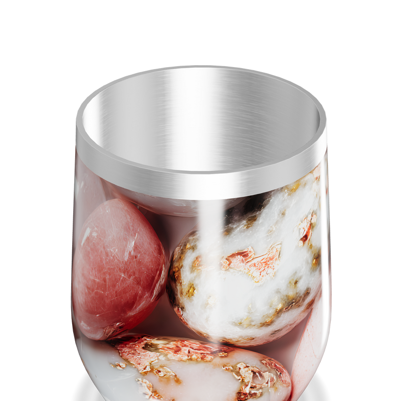 Copo Térmico Slim - Transparente com Gelo