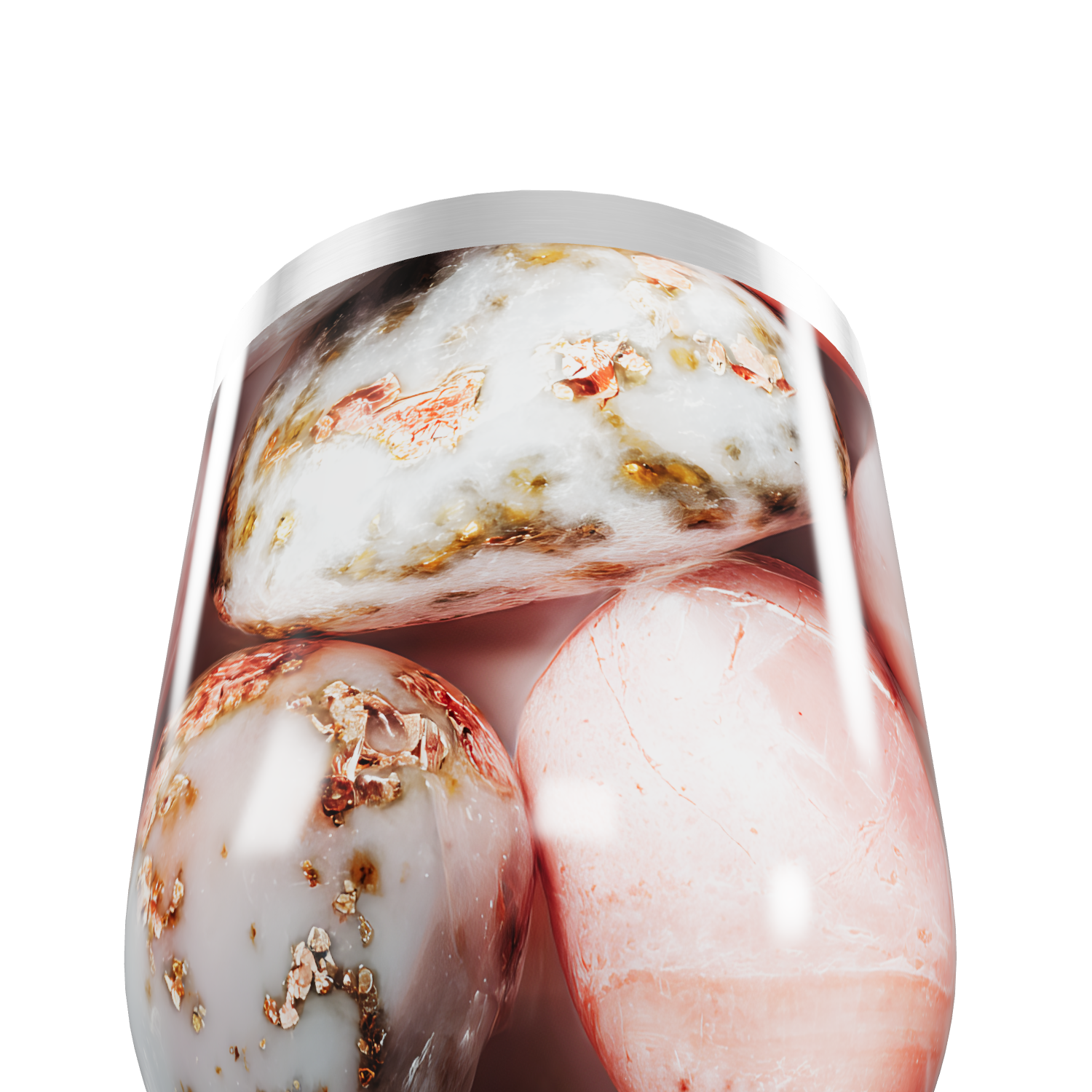 Copo Térmico Slim - Transparente com Gelo