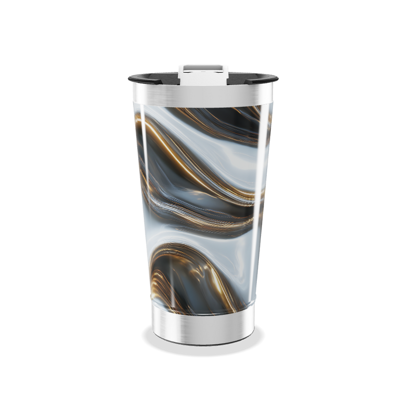 Copo Térmico - Mármore Ondulado