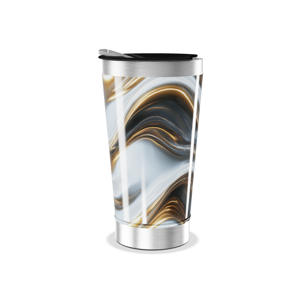 Copo Térmico - Mármore Ondulado