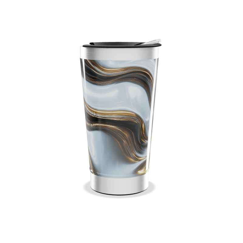 Copo Térmico - Mármore Ondulado