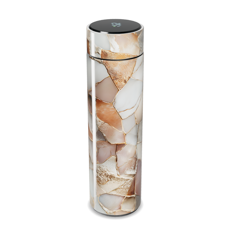 Garrafa Térmica Touch - Design Marmorizado