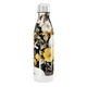 Garrafa Inox - Floral Preto e Dourado