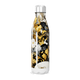 Garrafa Inox - Floral Preto e Dourado