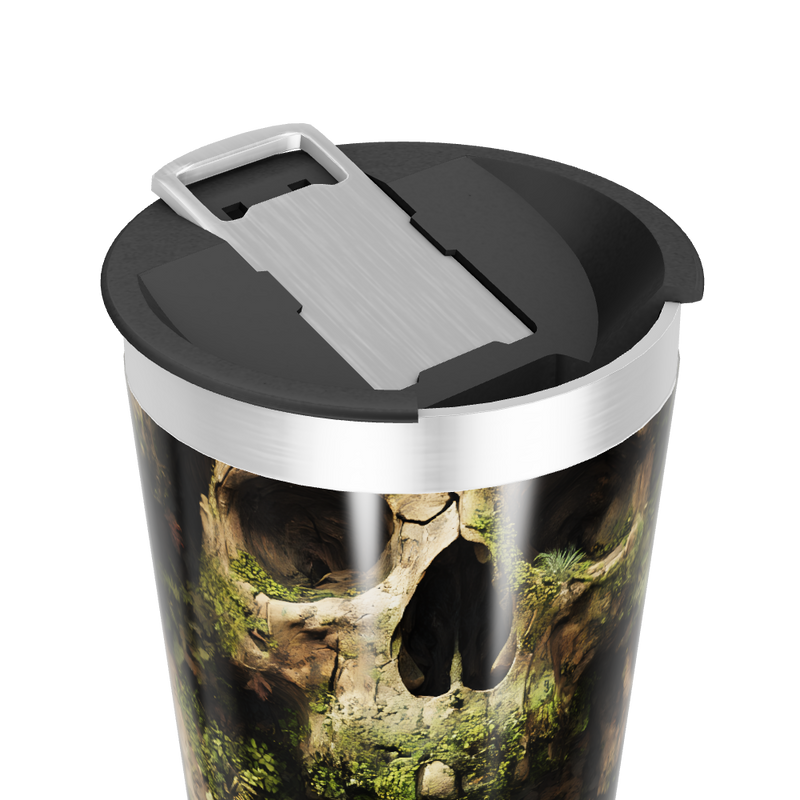 Copo Térmico - Estampa Caveira Verde