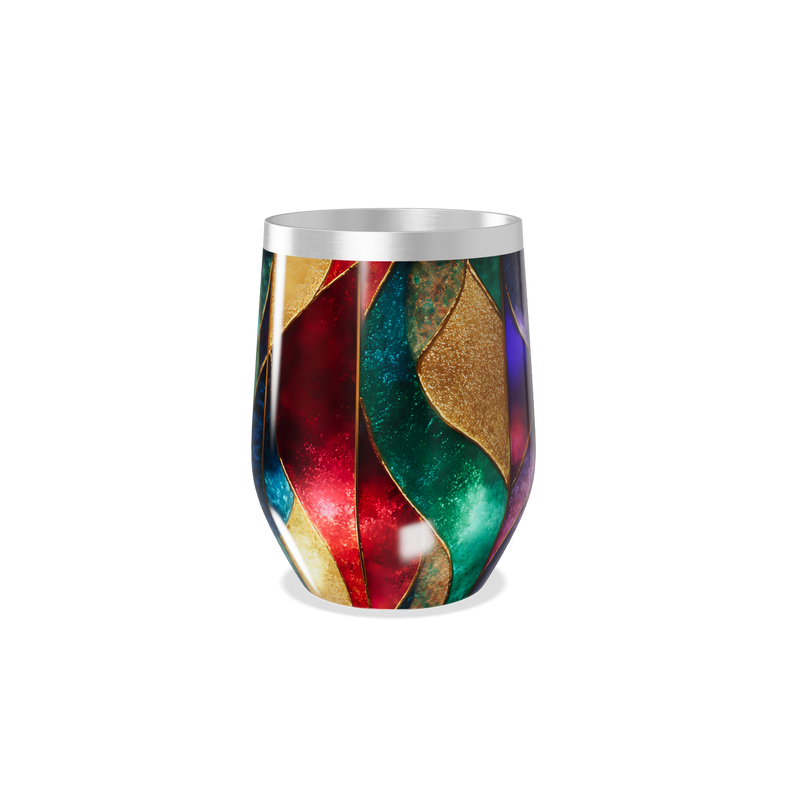 Copo Térmico Slim - Multicolorido Metálico