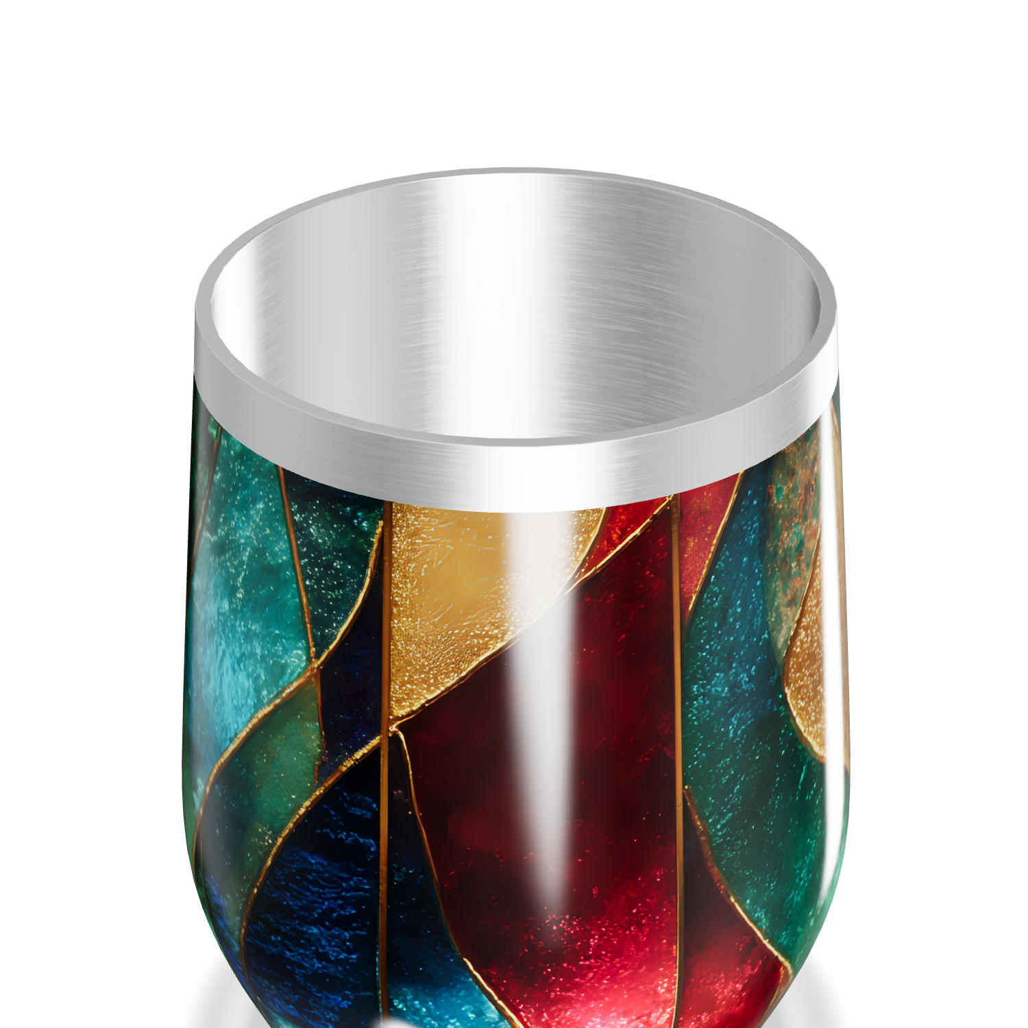 Copo Térmico Slim - Multicolorido Metálico