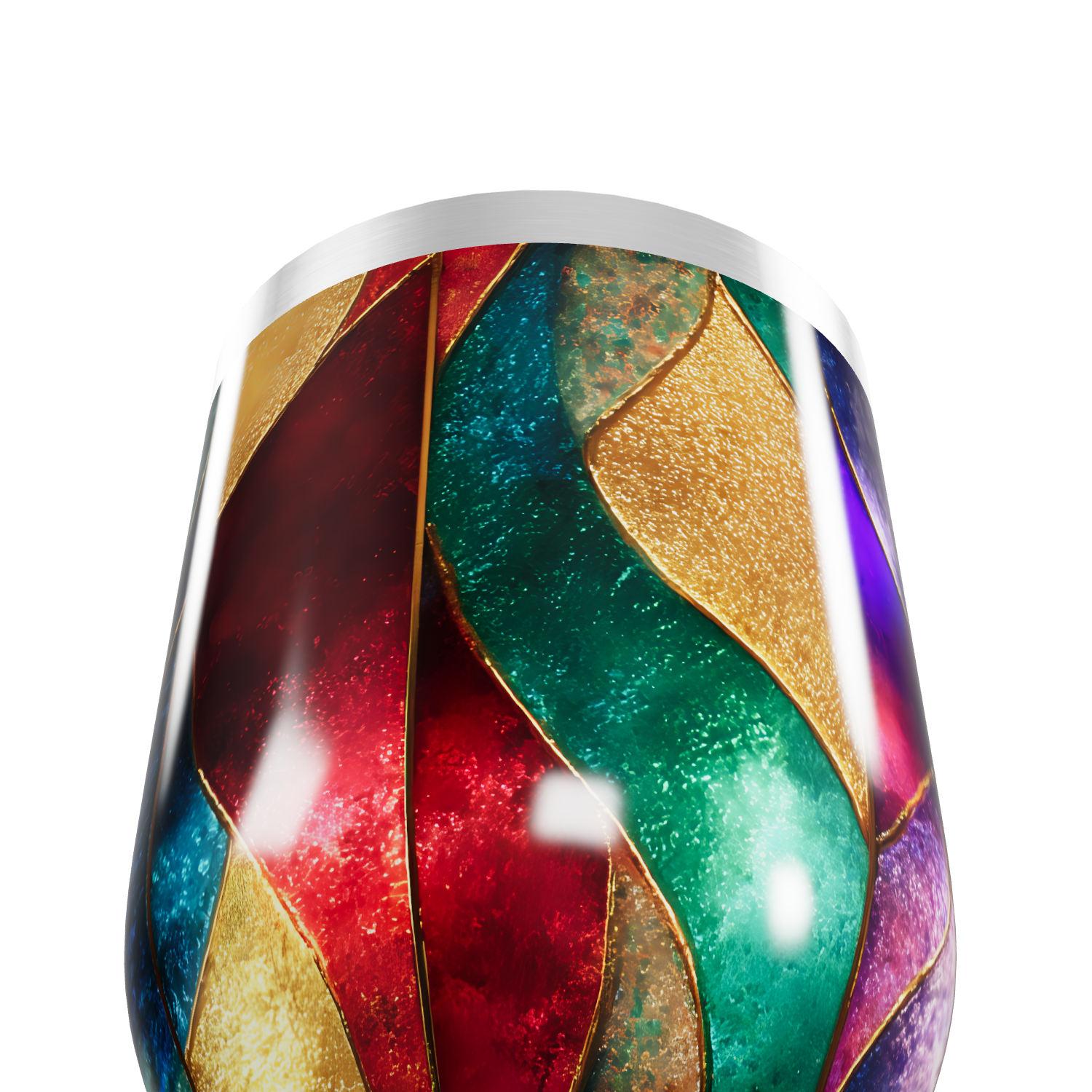 Copo Térmico Slim - Multicolorido Metálico