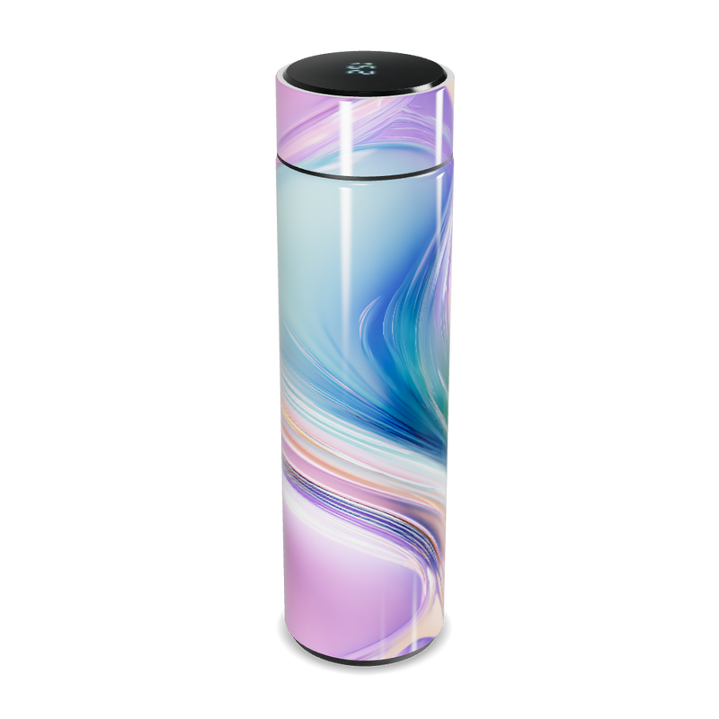 Garrafa Térmica Touch - Colorida com Display LED