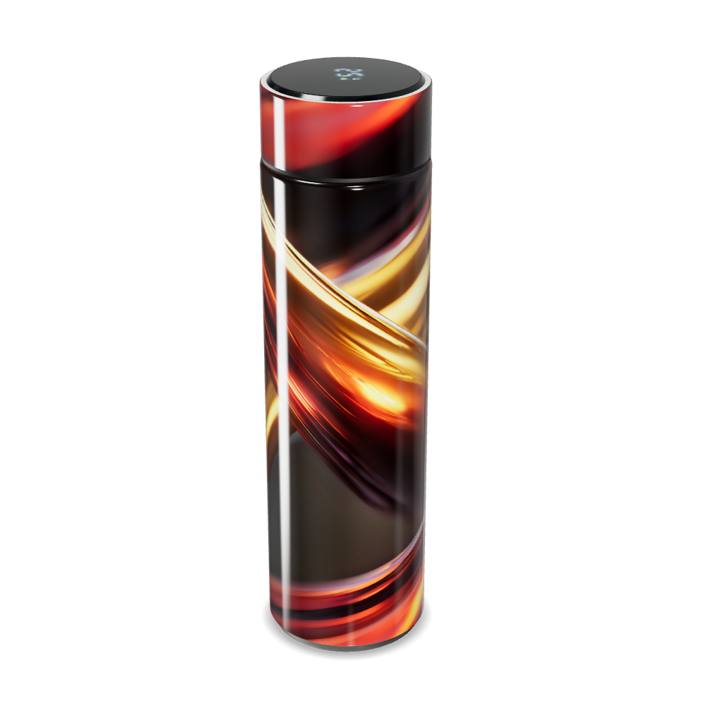 Garrafa Térmica Touch - Metal Colorido Abstrato