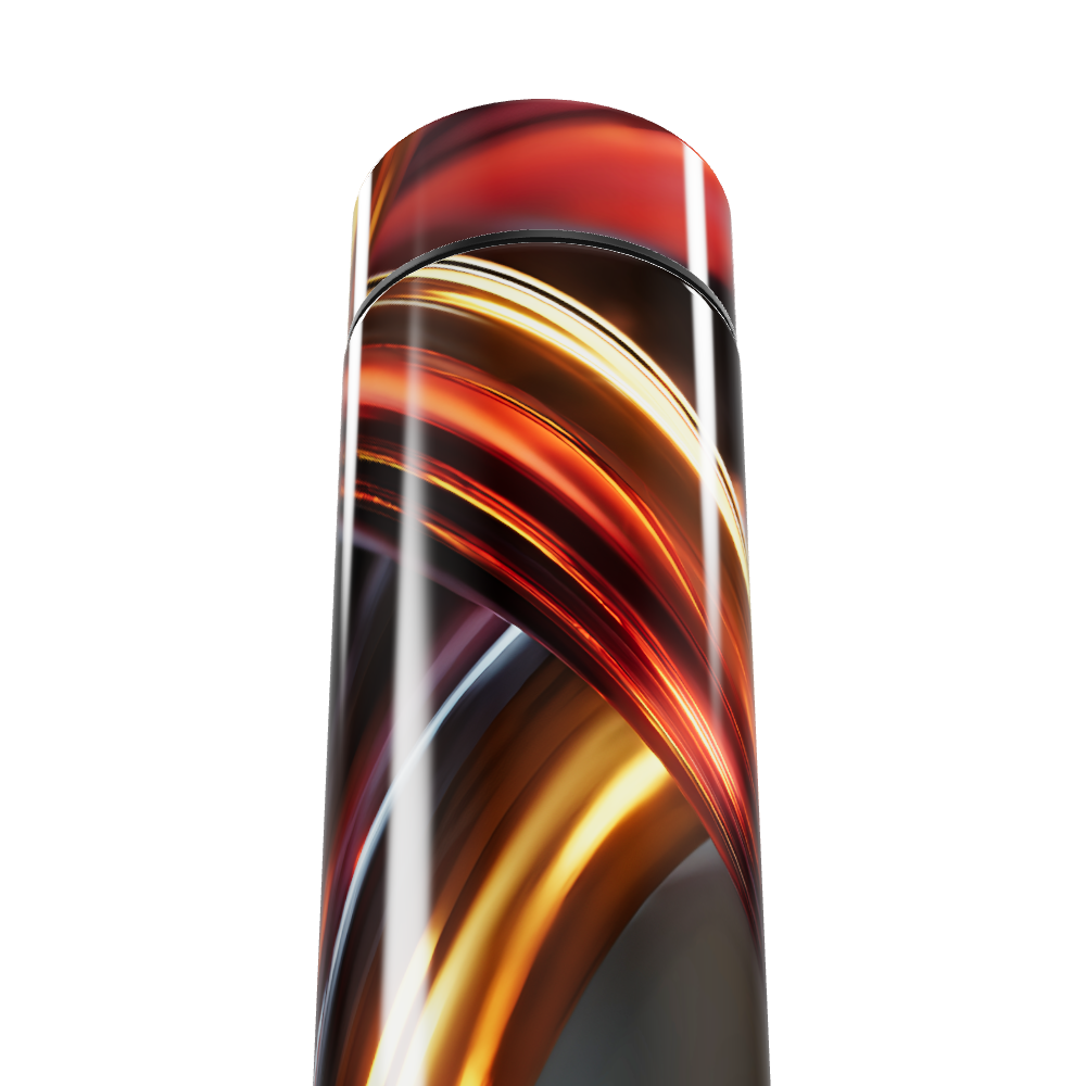 Garrafa Térmica Touch - Metal Colorido Abstrato