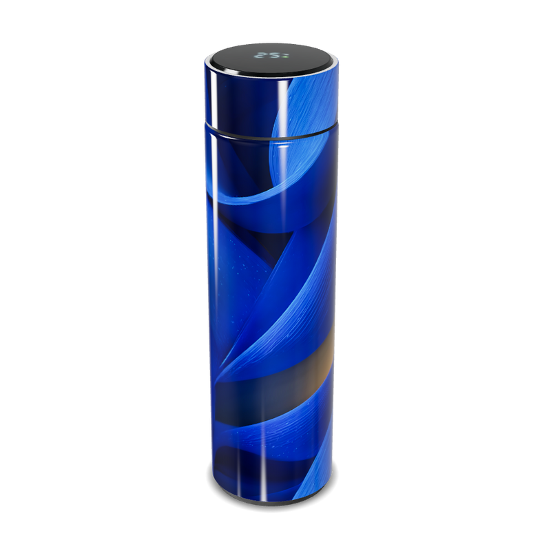 Garrafa Térmica Touch - Azul com Display Digital