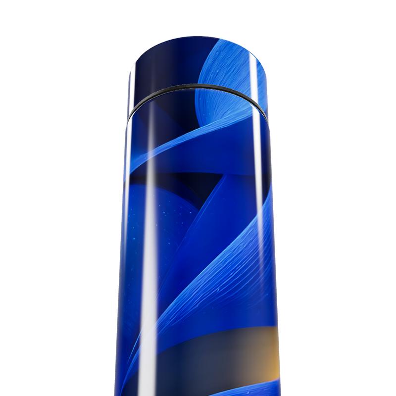 Garrafa Térmica Touch - Azul com Display Digital