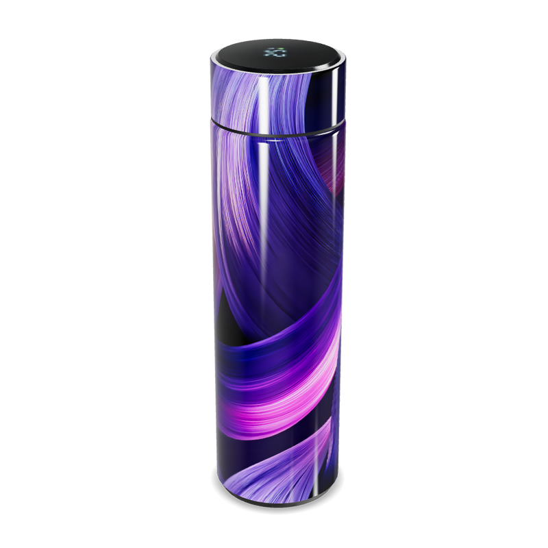 Garrafa Térmica Touch - Estampa Roxa Digital