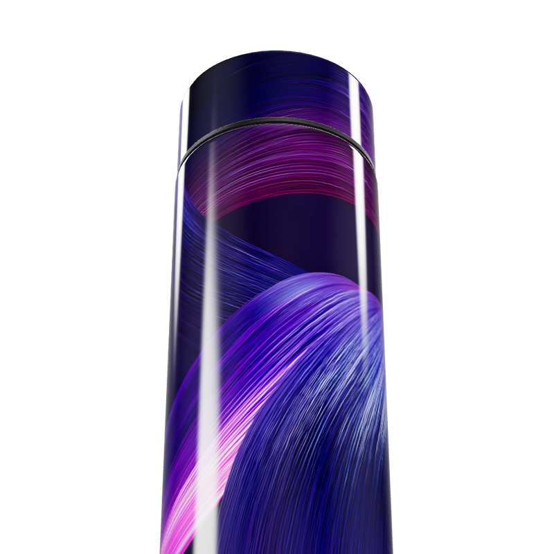 Garrafa Térmica Touch - Estampa Roxa Digital