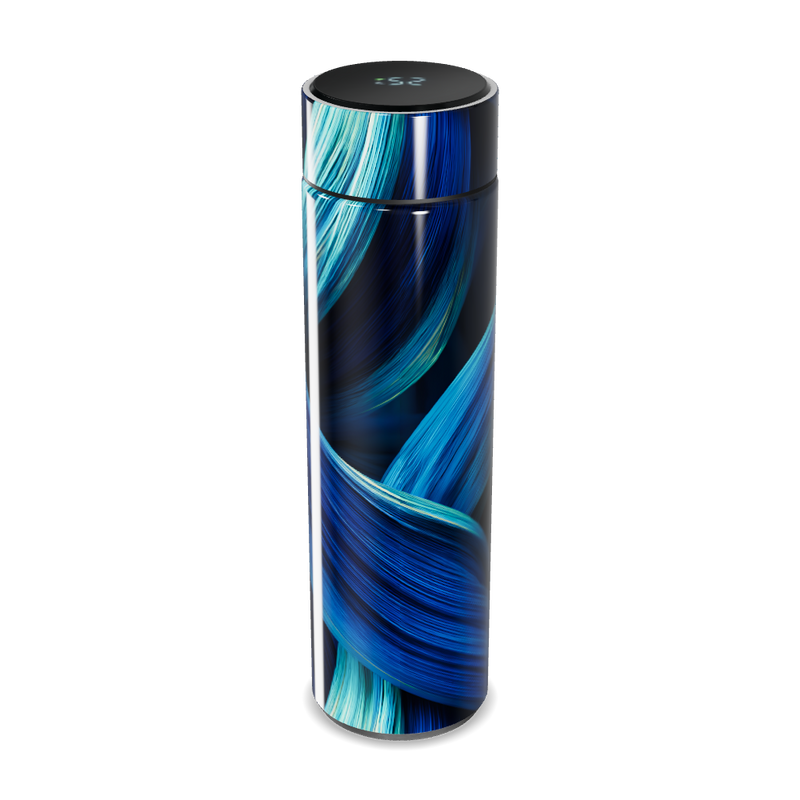 Garrafa Térmica Touch - Azul com Display Digital