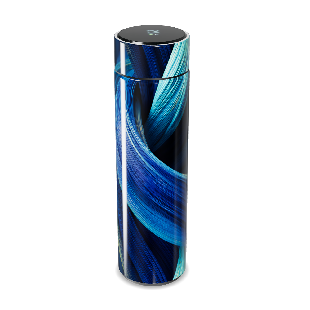 Garrafa Térmica Touch - Azul com Display Digital