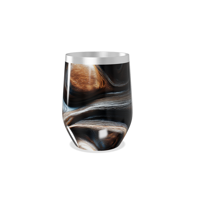 Copo Térmico Slim - Estampa Mármore Preto