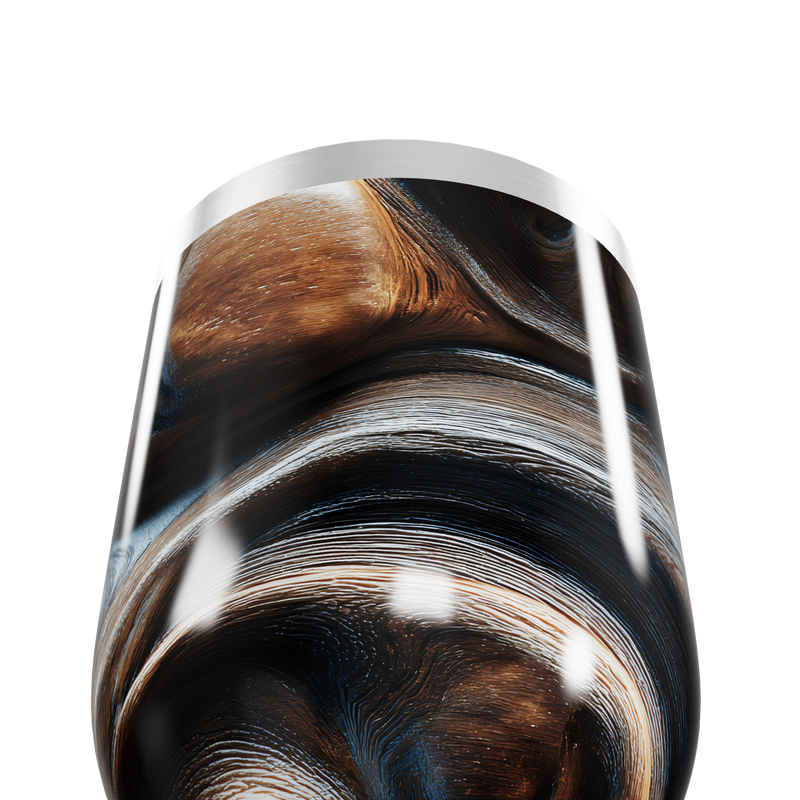 Copo Térmico Slim - Estampa Mármore Preto