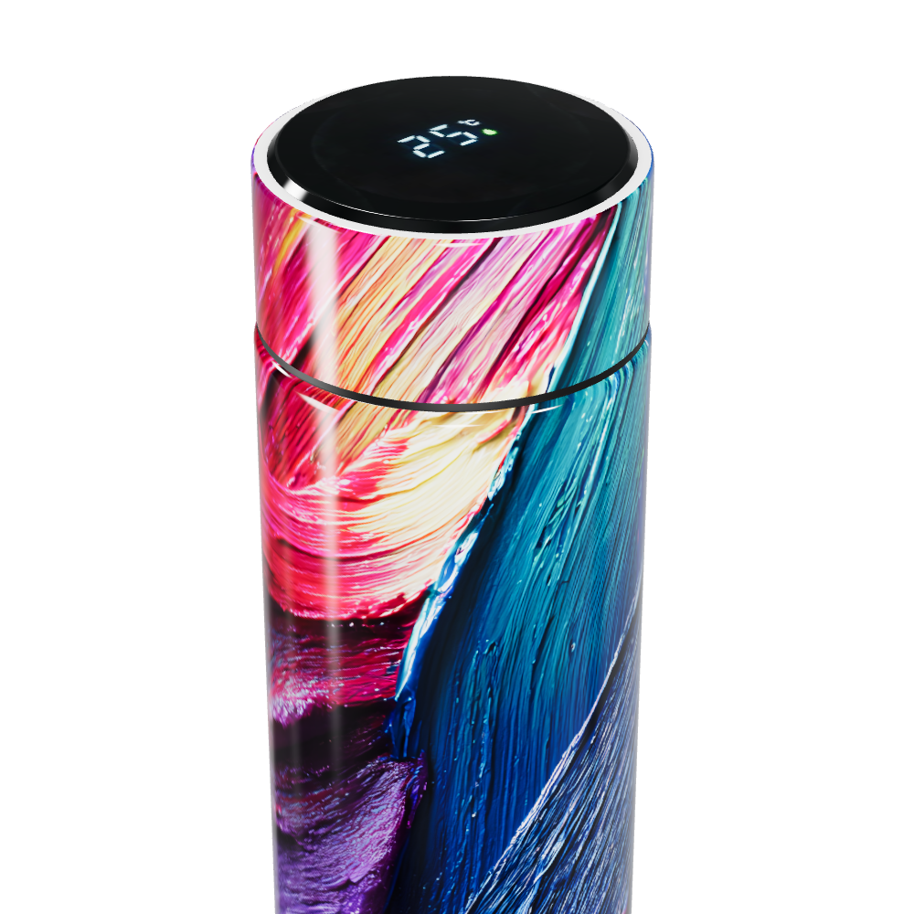 Garrafa Térmica Touch - Estampa Colorida