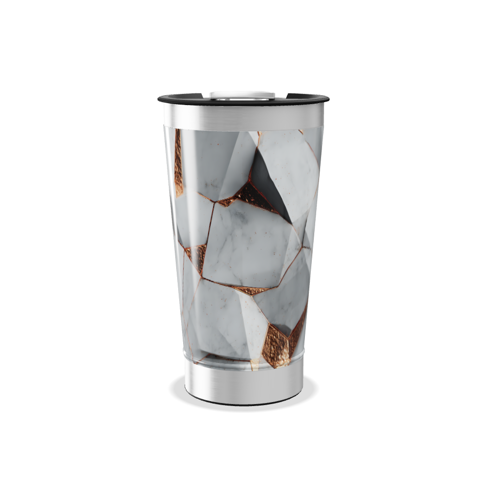 Copo Térmico - Mármore Geométrico