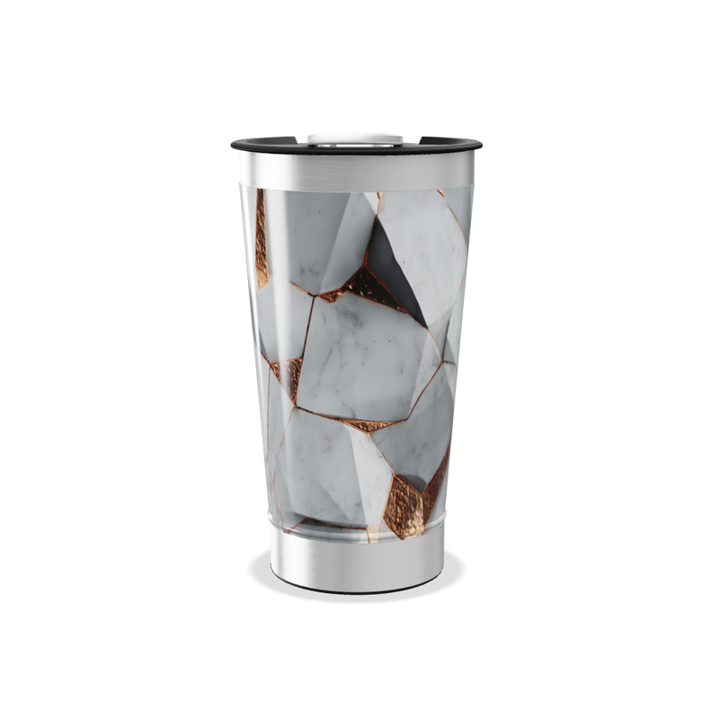 Copo Térmico - Mármore Geométrico