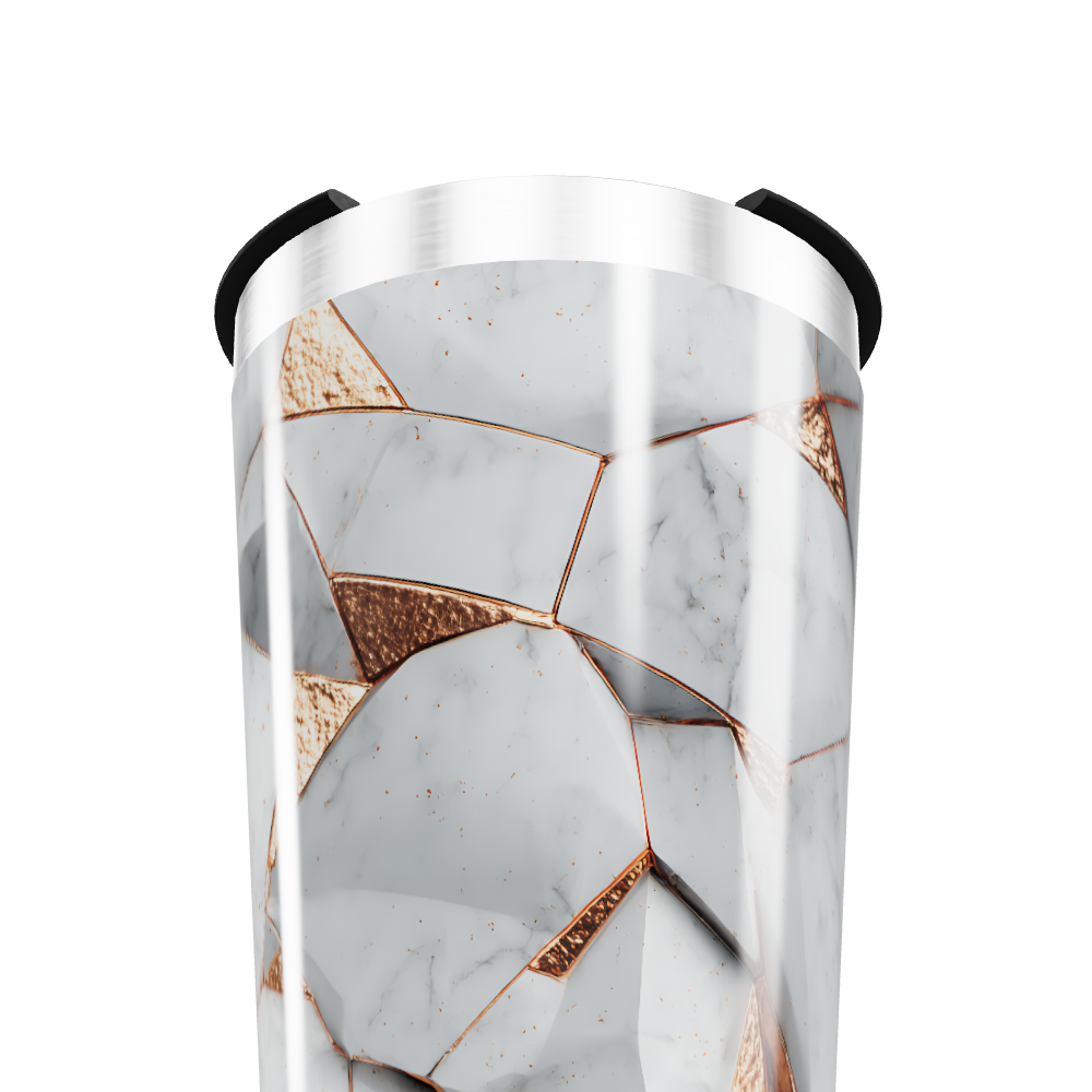 Copo Térmico - Mármore Geométrico