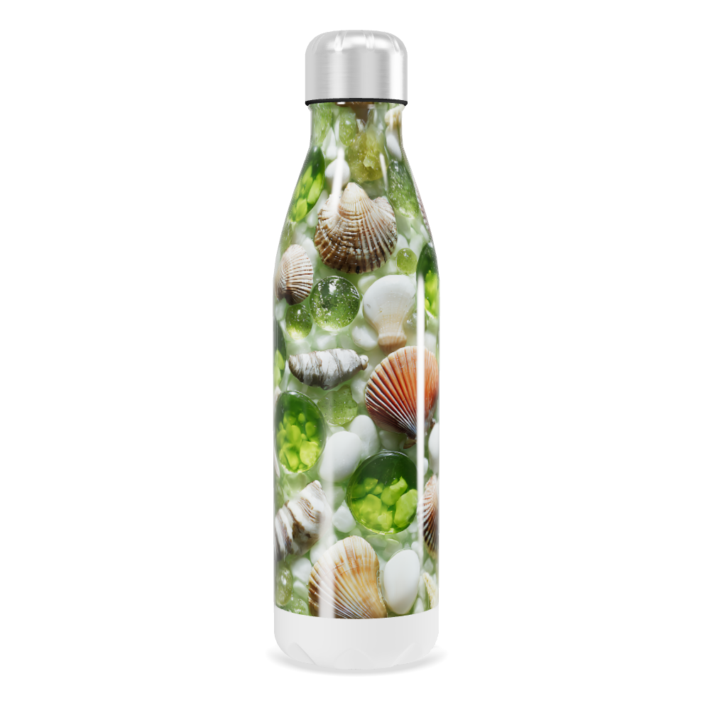 Garrafa Inox - Estampa Marinha Colorida