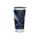 Copo Térmico - Azul Geométrico Inox