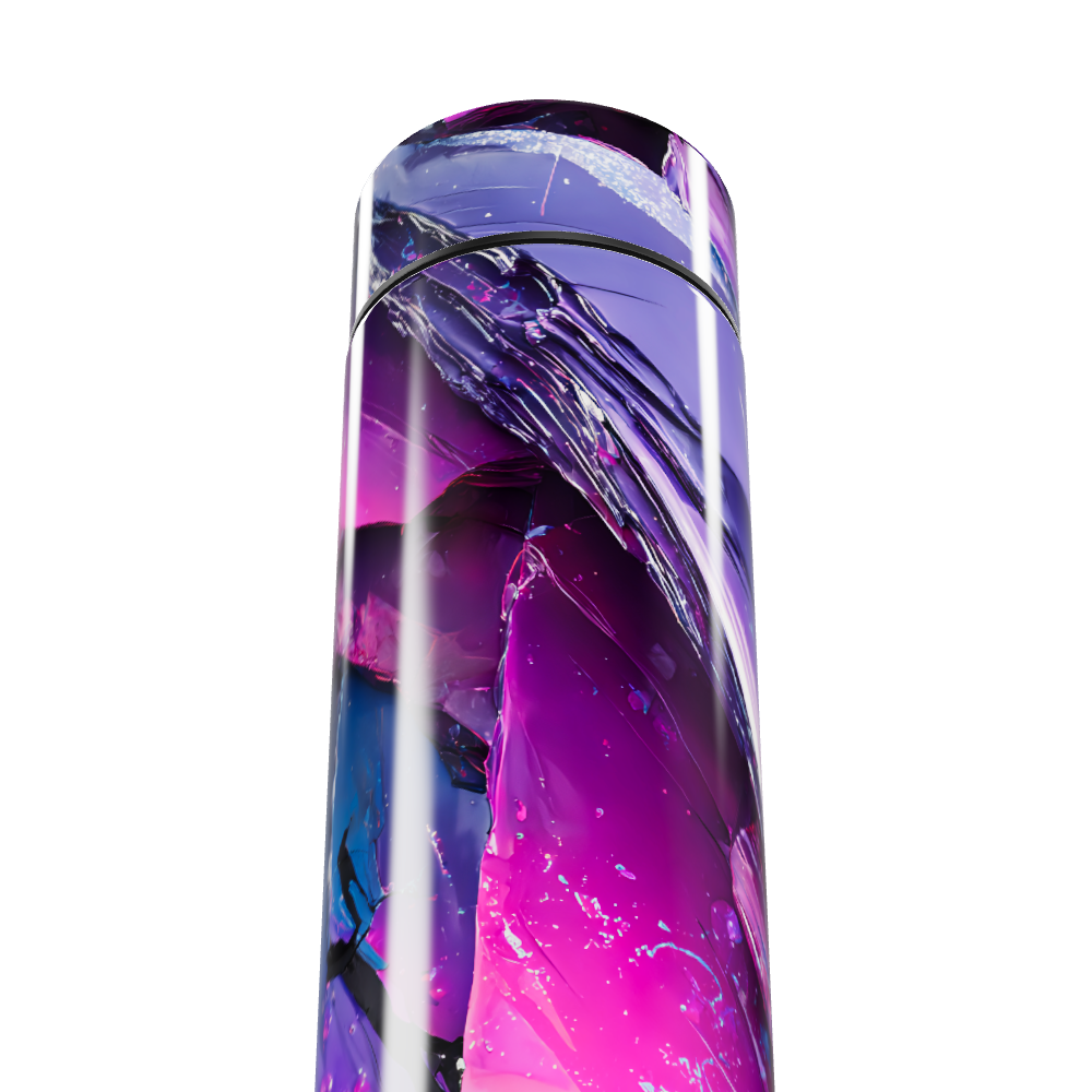 Garrafa Térmica Touch - Roxa com Display Digital