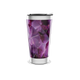 Copo Térmico - Estampa Cristais Roxos