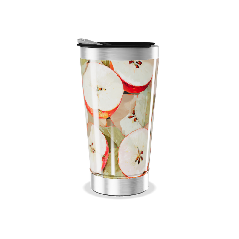 Copo Térmico - Estampa de Maçãs