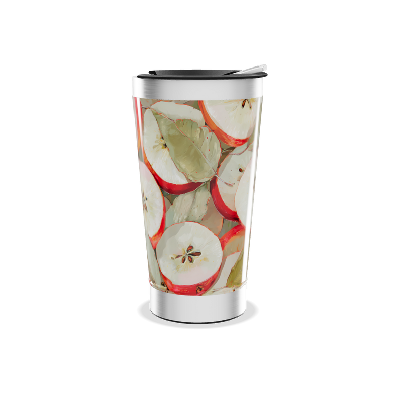 Copo Térmico - Estampa de Maçãs