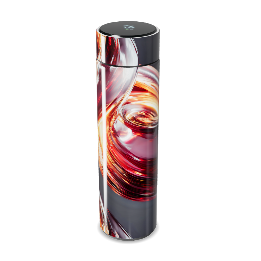 Garrafa Térmica Touch - Estampa Abstrata Colorida