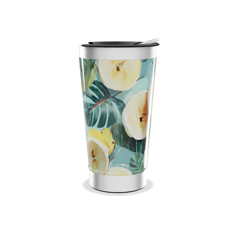 Copo Térmico - Estampa Tropical Folhas