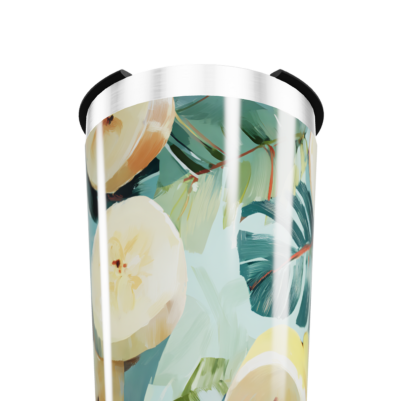 Copo Térmico - Estampa Tropical Folhas