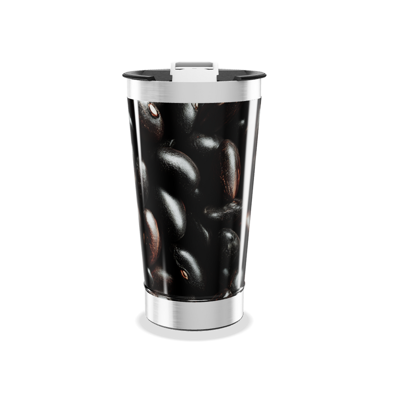 Copo Térmico - Estampa Grãos Café